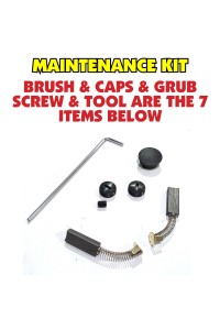 Full brush Maintenance kit - 7 Piece Fairy Floss Machine head parts