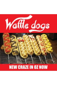 Waffle Dog Machine Grill - HIGH PROFIT Unique Great Seller