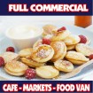 Dutch Pancake Maker Gas Mini Pancake Machine LPG