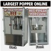 Kettle for Popcorn machine Spare part Pop corn 16OZ Machine Popper