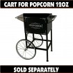 Popcorn Cart Pop Corn Trolley Machine Mobile Push Festivals Party Fete Movie