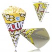 Popcorn Cones 1000 PACK Fetes Events Cinema Suit all popcorn machines bag 