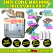 Sno Cone Machine - Commercial - Full Size